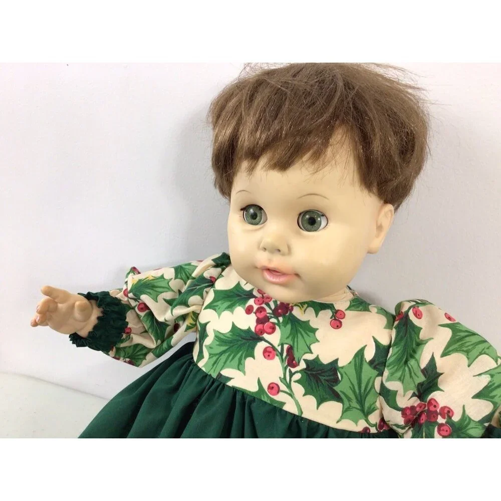 Effanbee Doll 1970’s Green Eyes 22 Inches